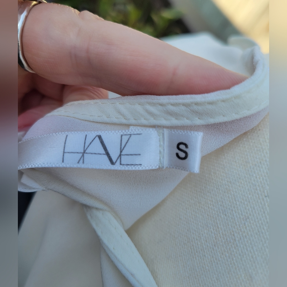 HAVE small white and black  cocktail pencil chiffon dress - Picture 8 of 8